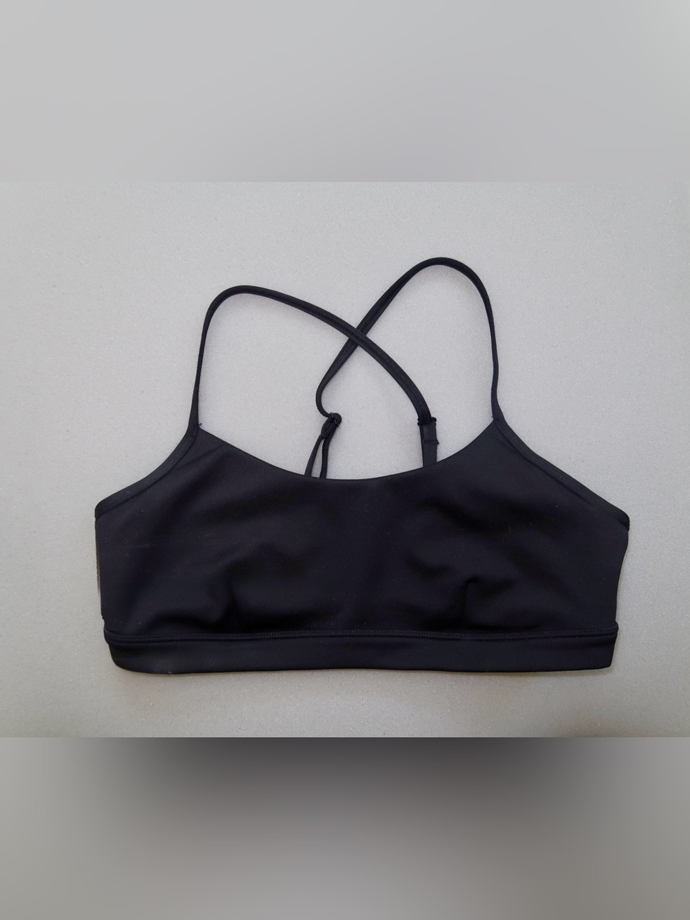 Alo yoga : Black Strappy Bralette / Sports Bra